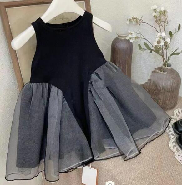 2024新作★キッズファッション★ワンピース★袖なし★韓国風子供服★5-13#