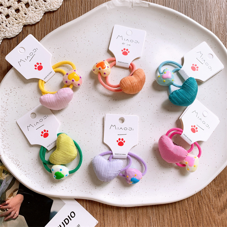 髪飾り★まとめ髪用★ヘアアクセサリー★子供用★ヘアゴム★可愛い