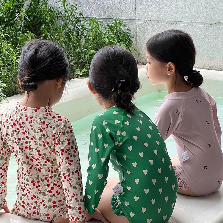 2024★夏新作★韓国風子供服★水着★S〜3XL 7色