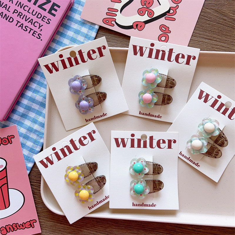 2024新品雑貨★髪飾り　ヘアビン★アクセサリー★5色