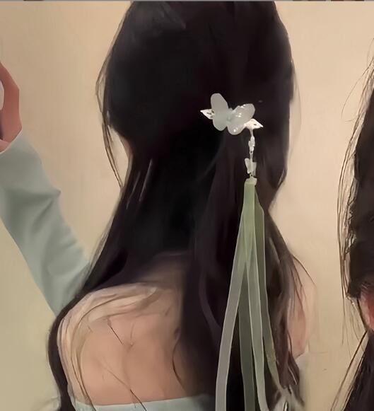 新作★ヘアピン★古風★可愛い　蝶々造型★髪飾り★まとめ髪用★ヘアアクセサリー★