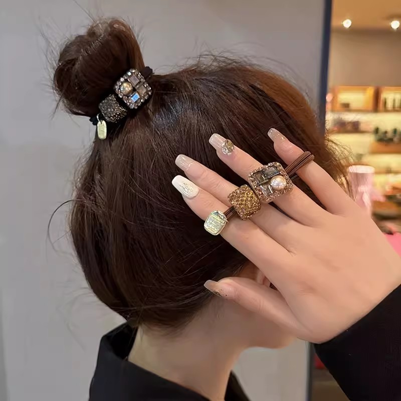 髪飾り★まとめ髪用★ヘアアクセサリー★ヘアゴム★レディース★韓国風