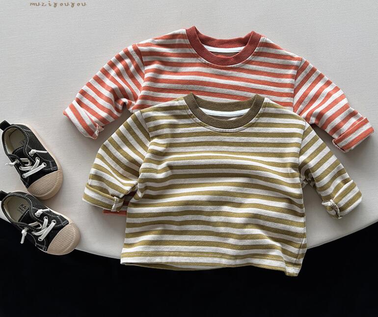 2024秋新品★子供服　トップス★80cm〜130cm 2色