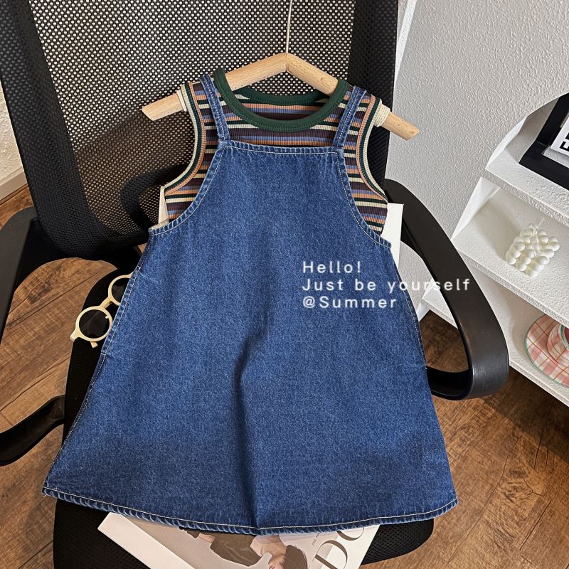 2024新品★子供服　トップス+ワンピース　セットアップ★90cm〜140cm