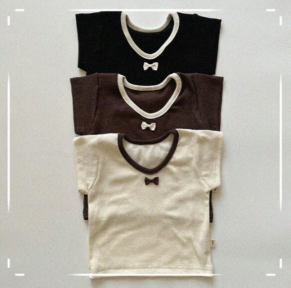 「2024」子供服★トップス★Tシャツ★韓国風子供服★3色73cm〜100cm