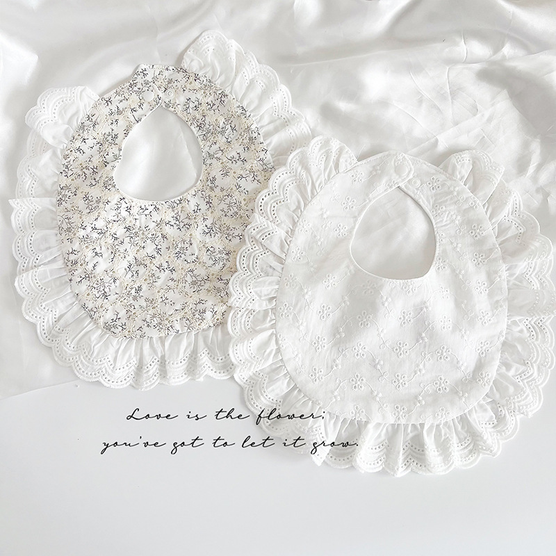 2024★ベビー用★食事用エプロン★食事用ビブ★涎掛け★ 6色