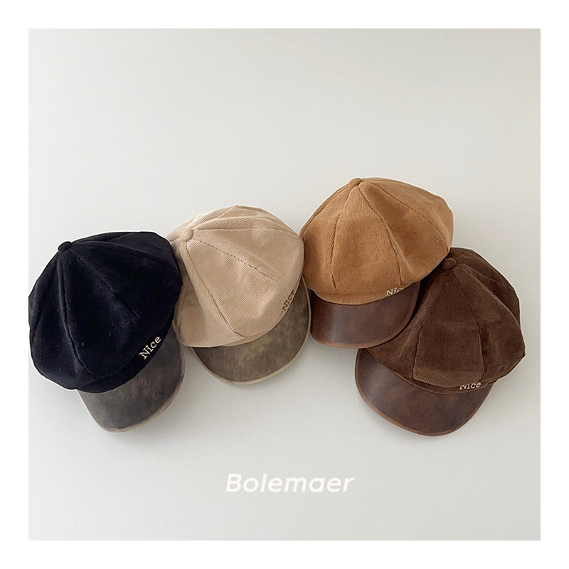 2024年新品★子供用ハット★帽子　ベレー帽★ 4色