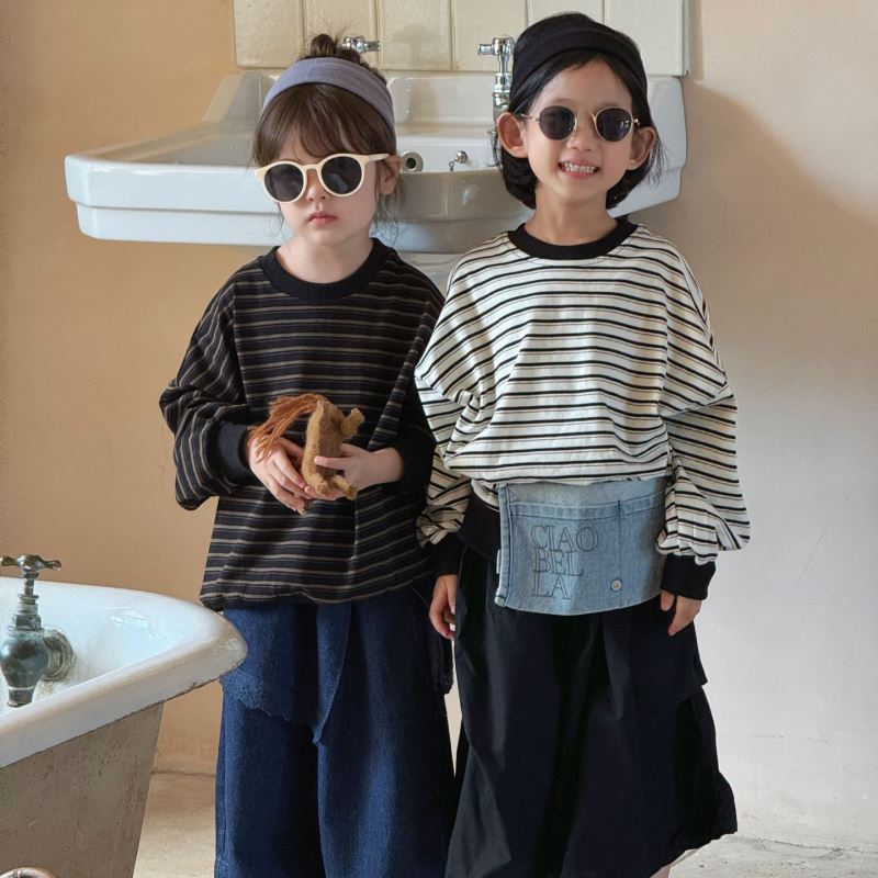 2024秋新品J★子供服　トップス★90cm〜140cm 2色