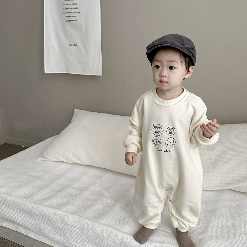 2024秋新入荷★ベビー服　ロンパース★66cm〜90cm 2色