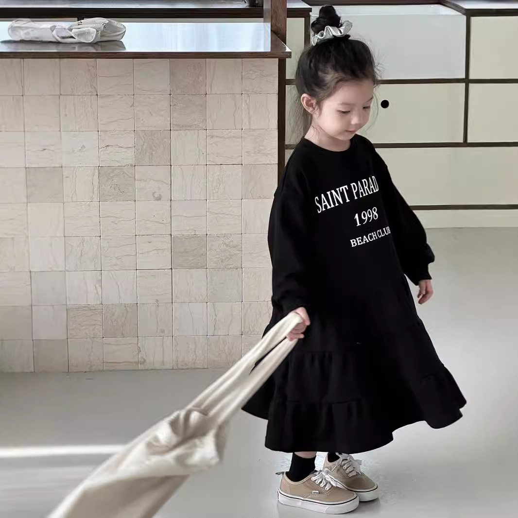 2024★春秋新作★韓国風子供服★ワンピース★90cm〜150cm