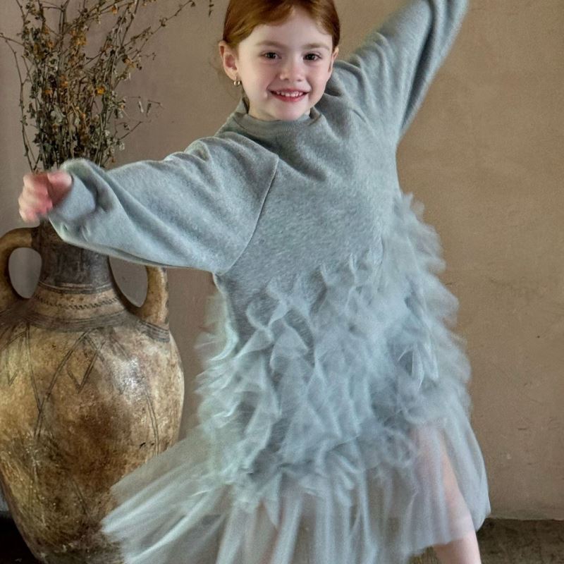 2024★秋冬新作★韓国風子供服★ワンピース★90cm〜130cm