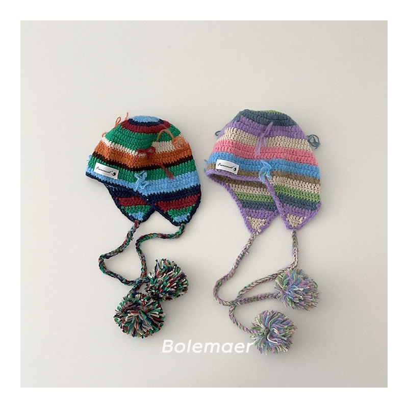 2024年新品★子供用&親子用★ニット帽　ハット★ 2色