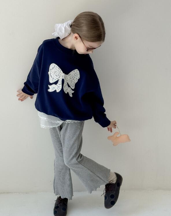 2024秋新作ZL★子供服　トレーナー　トップス★100cm〜150cm