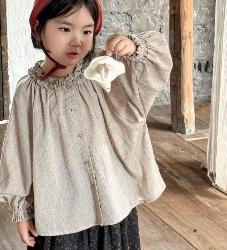 2024秋新作LB★子供服　トップス★90cm〜140cm 2色