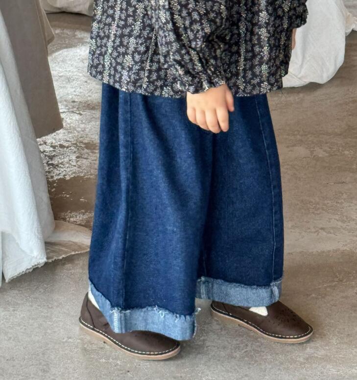 2024秋新作LB★子供服　デニムズボン★90cm〜140cm