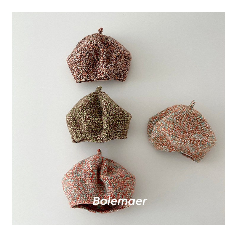 2024年秋新品★子供用★帽子　ベレー★ 4色