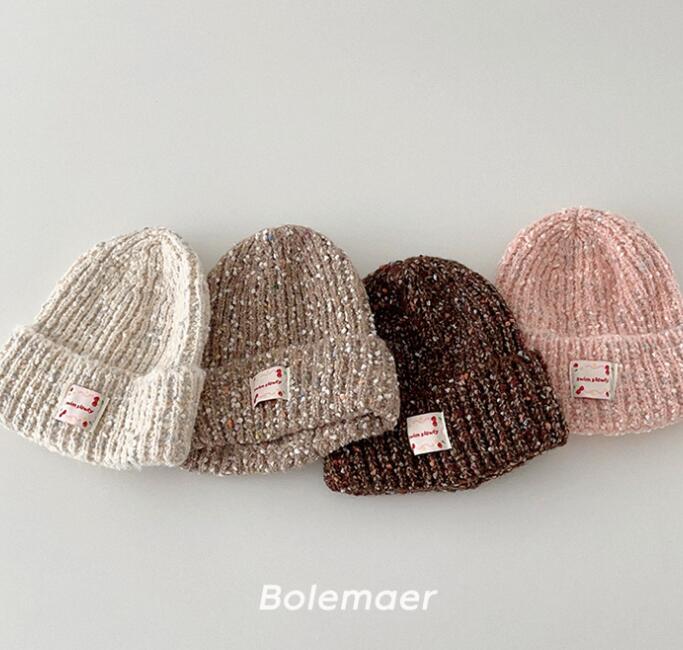 2024年秋新品★子供用★帽子　ニットハット★ 5色