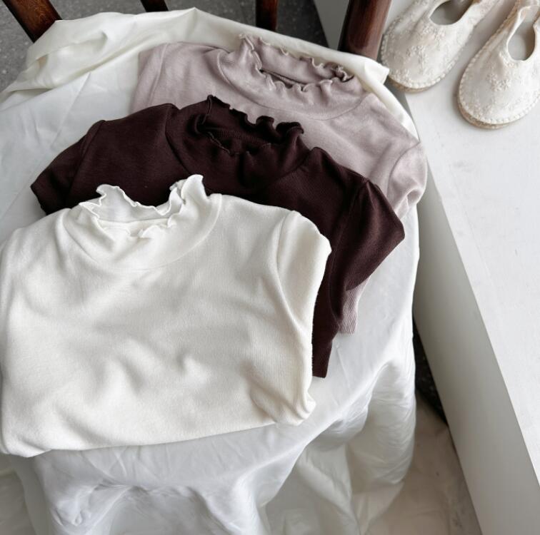 2024秋新作★子供服　トップス★100cm〜160cm 3色