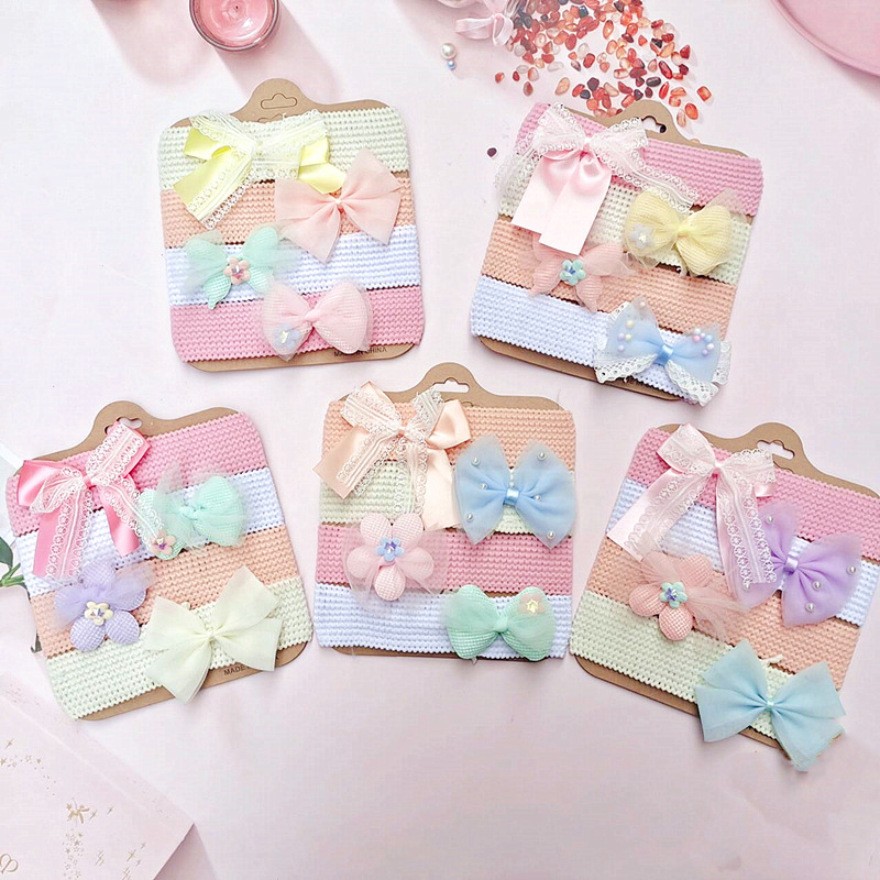 ベビー用★ヘアバンド★髪飾り★子供用★ヘアアクセサリー★4枚入り★可愛い★10色