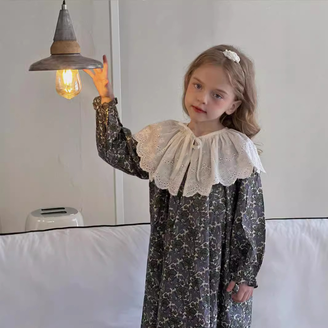 2024秋新作HL★子供服　ワンピース★90cm〜140cm