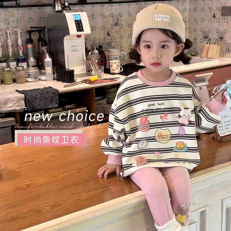 2024秋新作★子供服　タイツ　ズボン★90cm〜150cm 3色