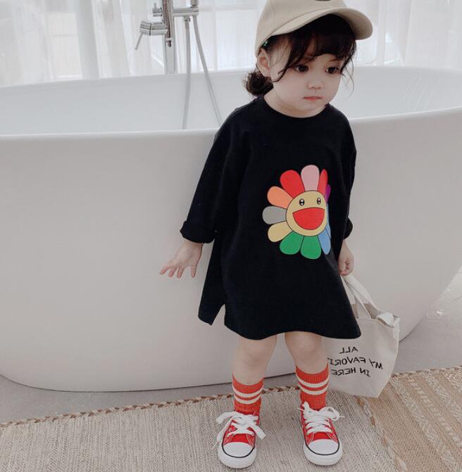 2024秋新品★子供服　ワンピース★タグ7-15★2色