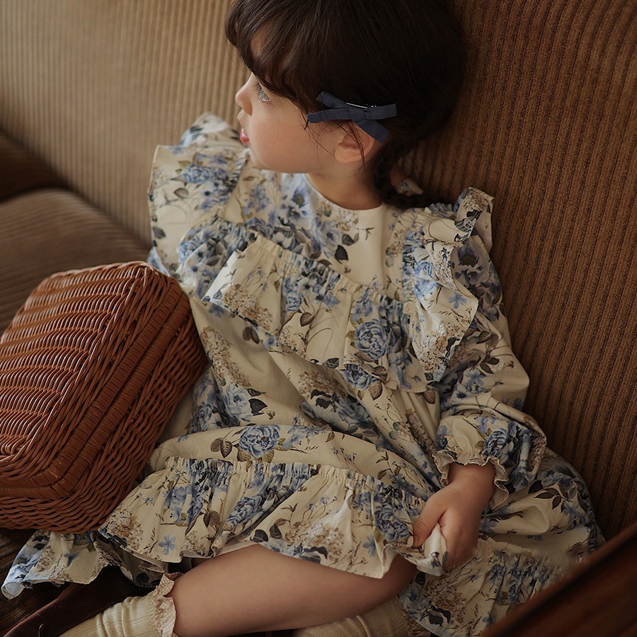 「2024」子供服★ワンピース★韓国風子供服★長袖★90cm〜140cm