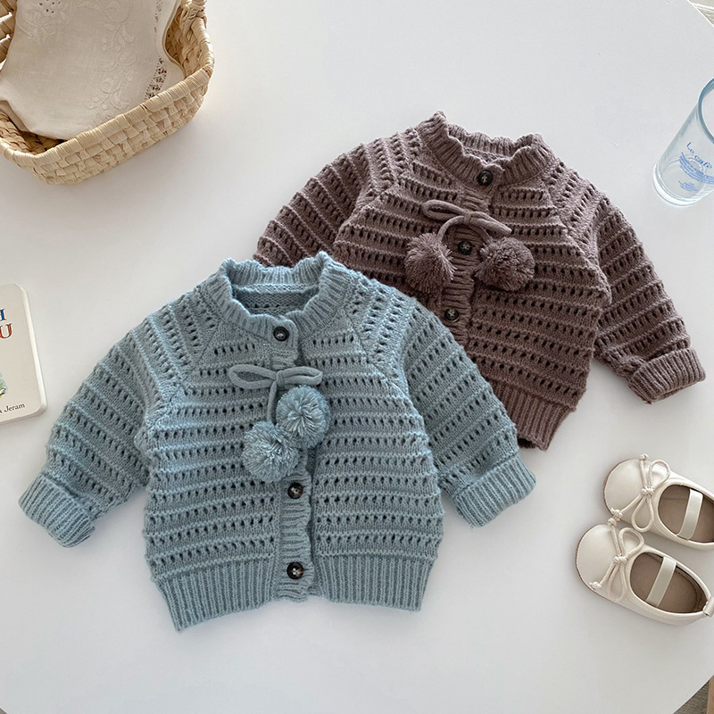 2024秋新品★子供服 　カーディガン★73CM〜100cm 2色