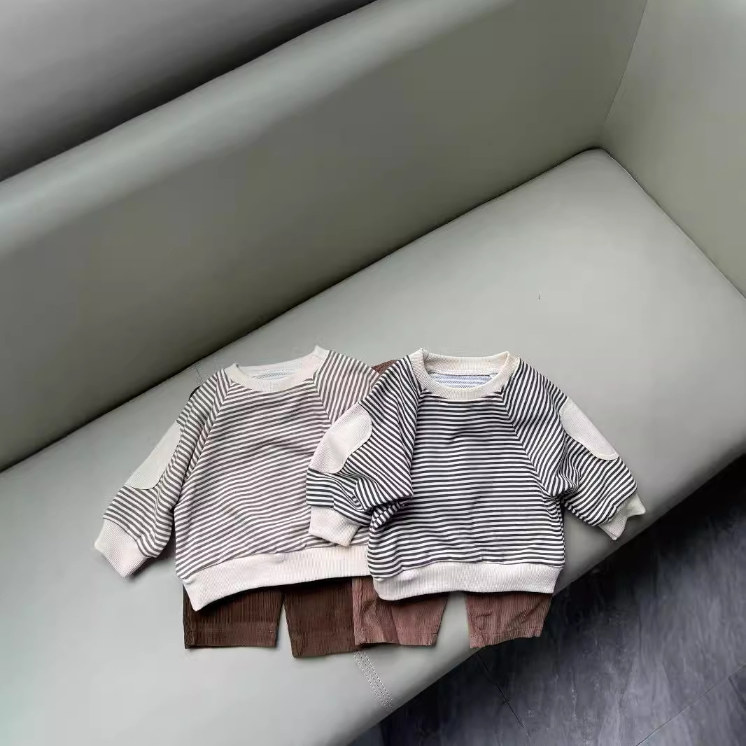 2024★春秋新作★韓国風子供服★トレーナー★73CM〜100cm 2色