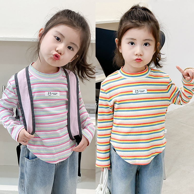 「2024」子供服★トップス★Tシャツ★韓国風子供服★2色80cm〜160cm