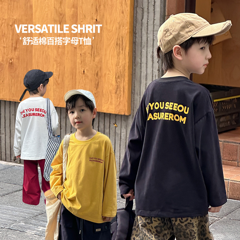 2024秋新作★子供服　トップス★90cm〜160cm 3色