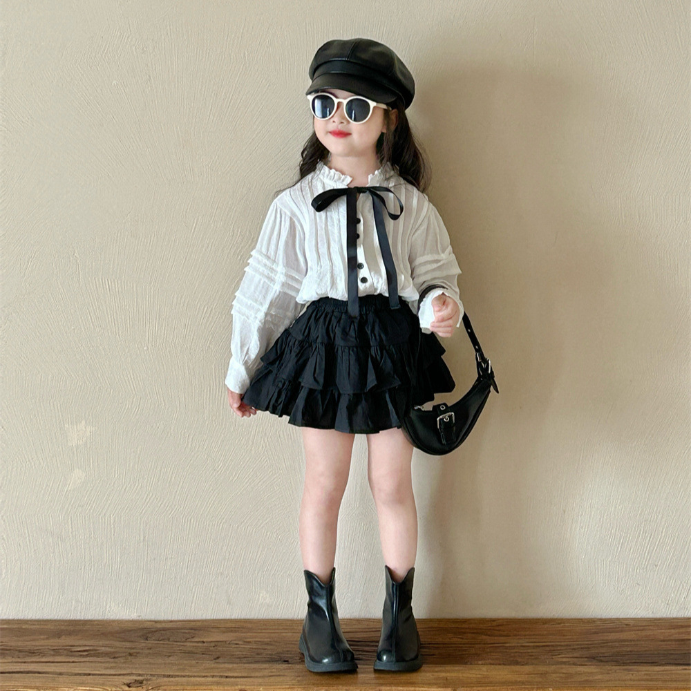 2024★春秋新作★韓国風子供服★シャツ★90cm〜140cm