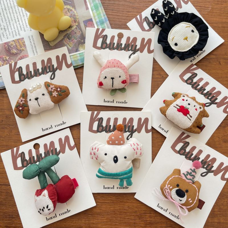 雑貨★子供用髪飾り　ヘアビン★アクセサリー★7色