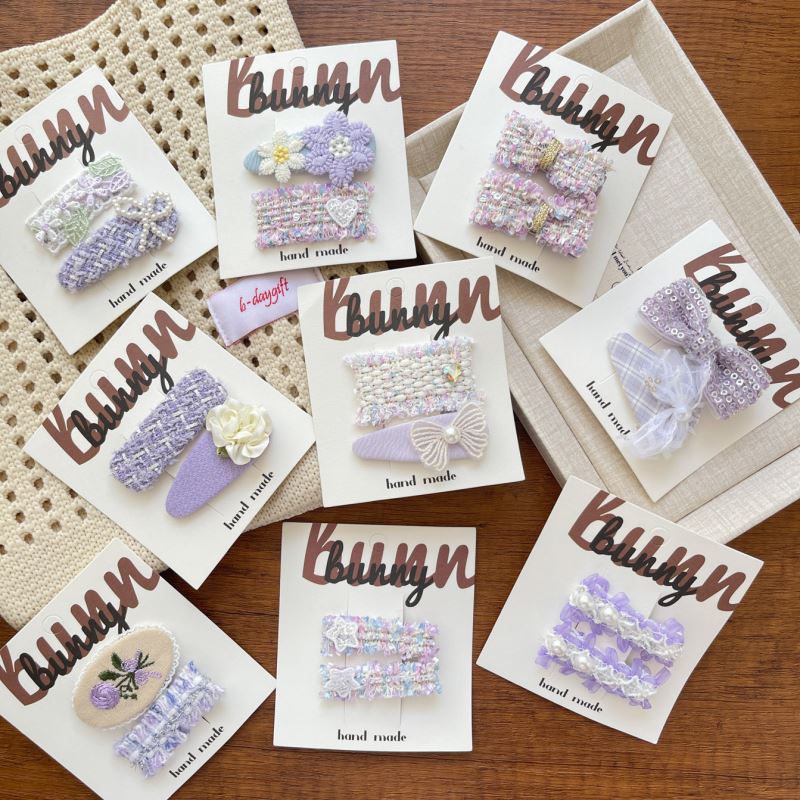 雑貨★子供用髪飾り　ヘアビン★アクセサリー★9組