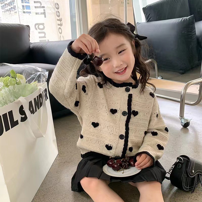 「2024」子供服★トップス★カーディガン★ニット★韓国風子供服★90cm〜140cm