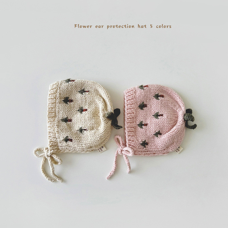 「2024」子供用★帽子★ベビー★ニット帽子★可愛い★5色