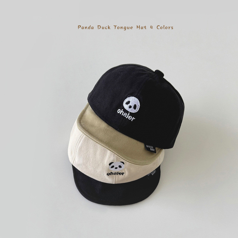 「2024」子供用★帽子★キャップ★ベビー★野球帽★パンダ★4色