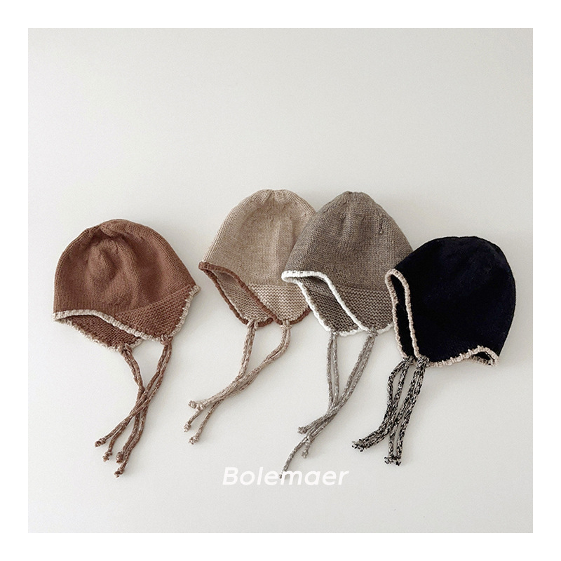 2024年新品★子供用★ニット帽子　ハット★ 4色