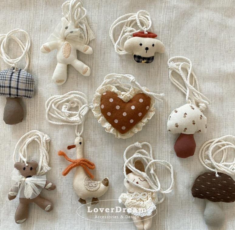 新登場!!★ネックレス★ぬいぐるみアクセサリー★首飾り★7色