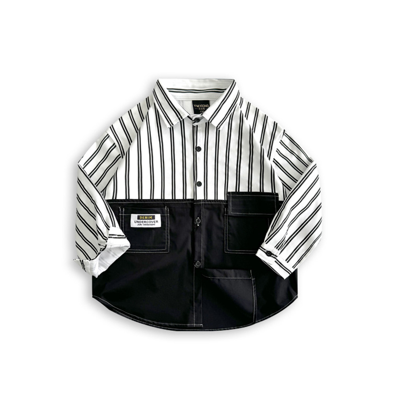 「2024」子供服★トップス★ワイシャツ★韓国風子供服★100cm〜160cm