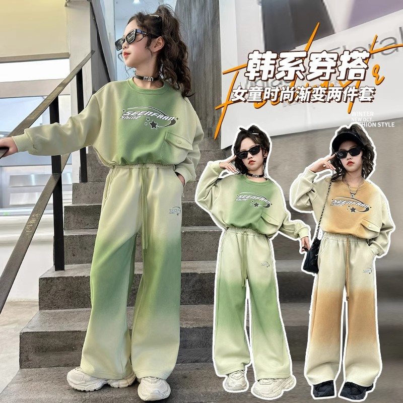 2024秋新品★子供服　セットアップ★120cm〜170cm 2色