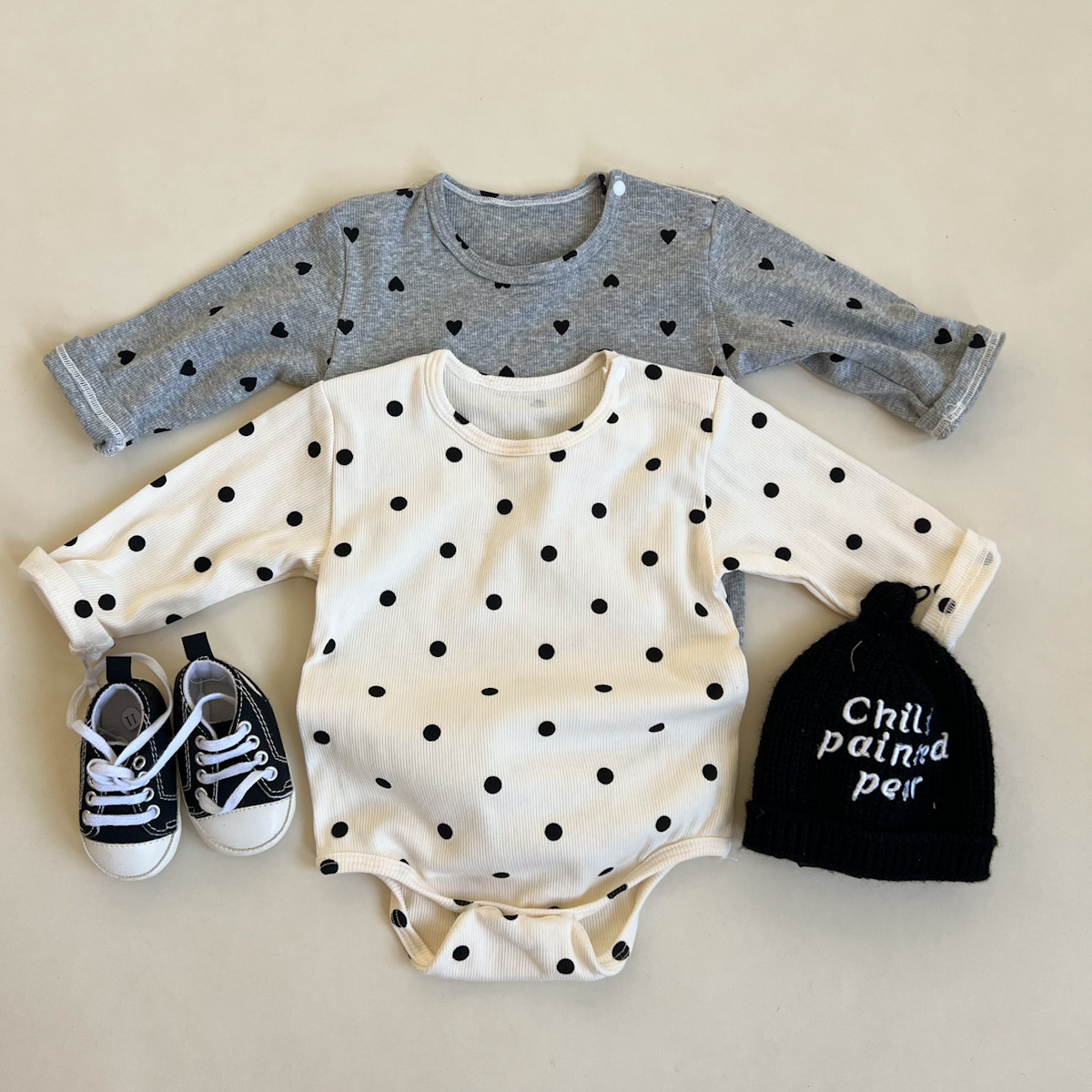 2024新入荷★ベビー服　ロンパース&ズボン&スカート★66cm〜90cm 4色