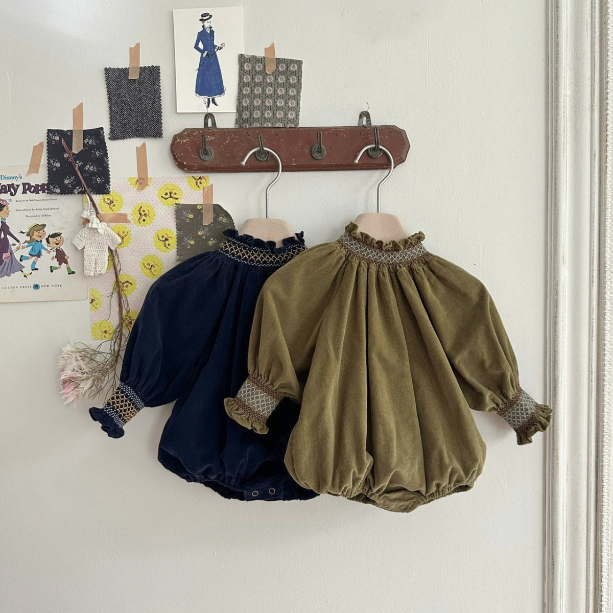 「2024」子供服★ロンパース★連体服★韓国風子供服★ベビー★2色66cm〜90cm