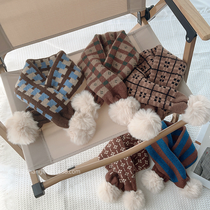 子供用★マフラー★防寒★襟巻き★ネックウォーマー★キッズ★暖かい★5色