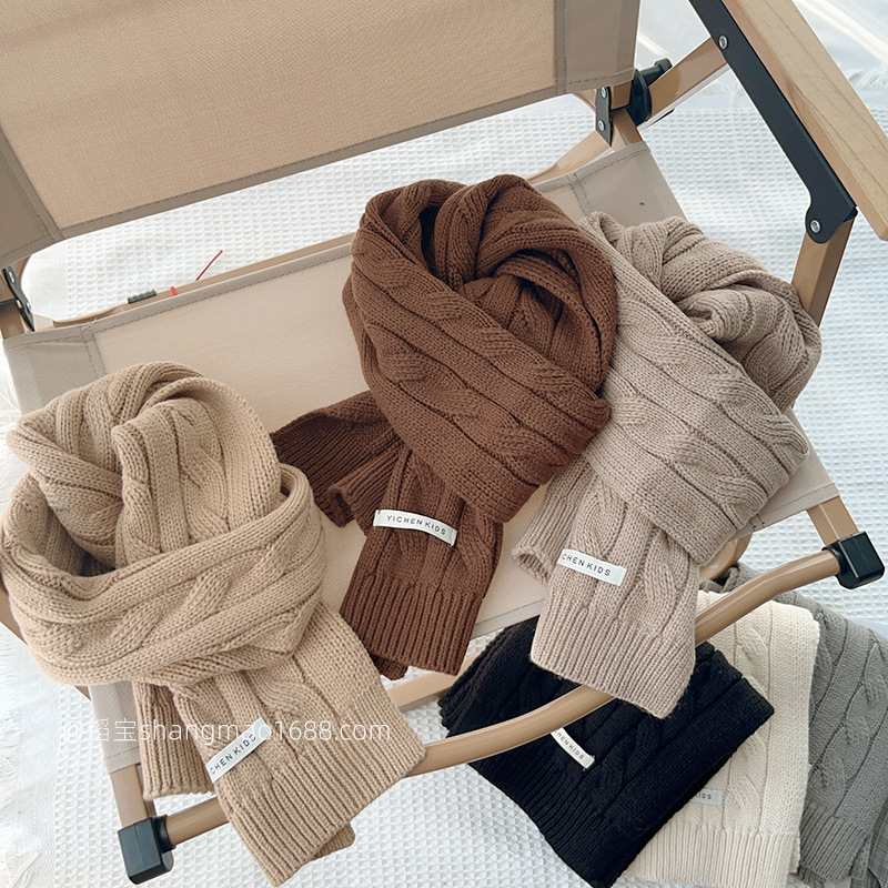 子供用★マフラー★防寒★襟巻き★ネックウォーマー★キッズ★暖かい★8色