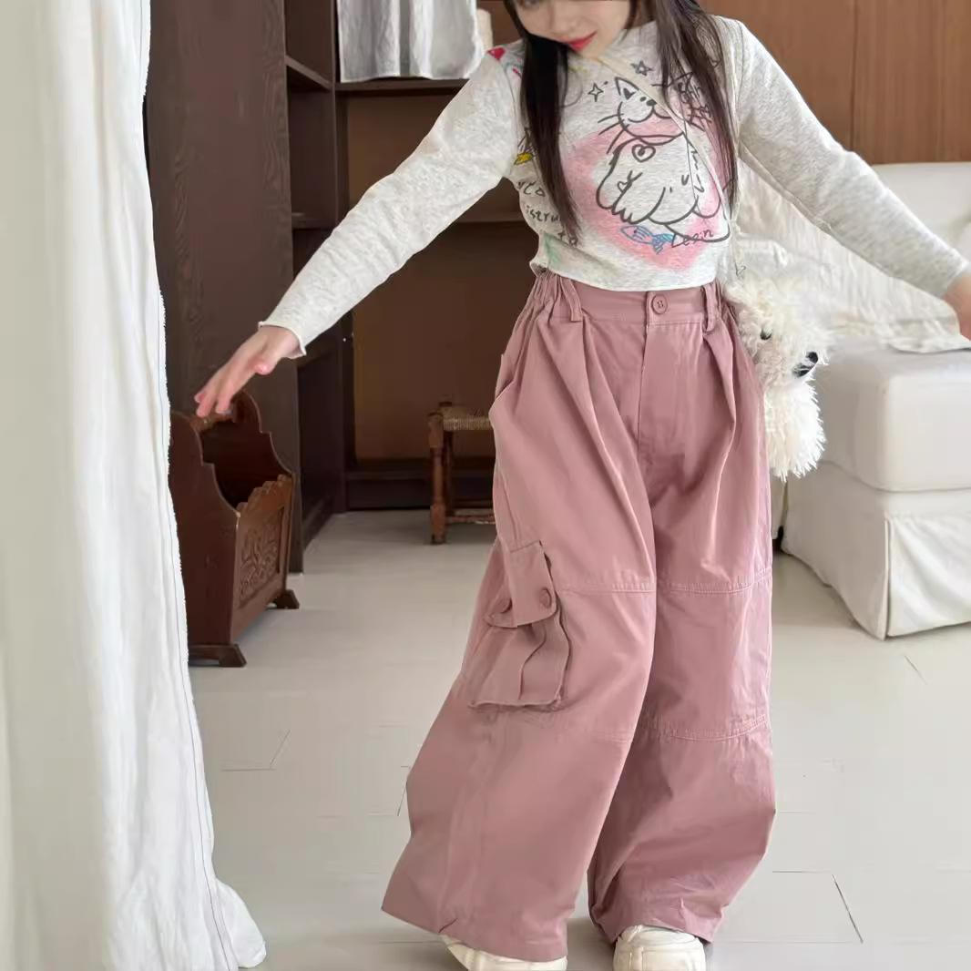 2024新入荷★子供服　ズボン★90cm〜150cm 2色