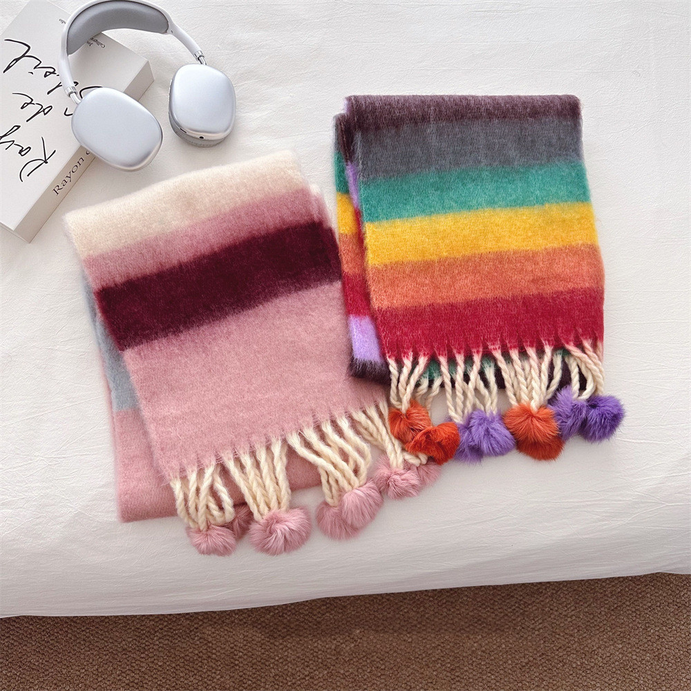 子供用★マフラー★防寒★襟巻き★ネックウォーマー★キッズ★暖かい★6色