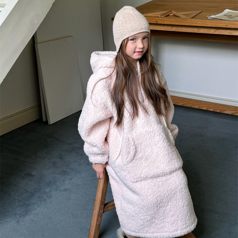 2024冬新品CL★子供服　ワンピース★90cm〜140cm 2色