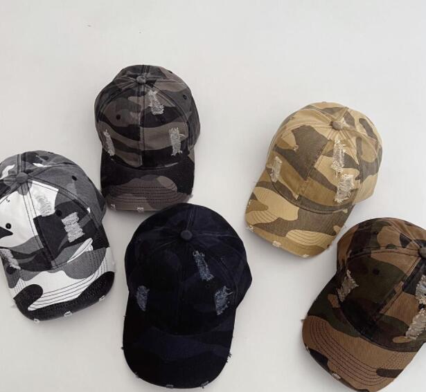 「2024」子供用★帽子★キャップ★野球帽★キッズ★迷彩★6色