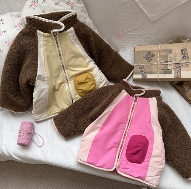 2024秋冬新品★子供服 　コート★90cm〜150cm 2色